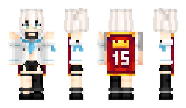 Minecraft скін по ніку Maid2Bi