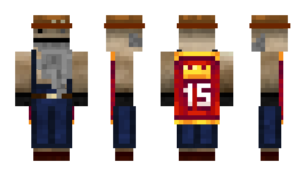 Minecraft skin TonyTCB