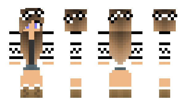 Minecraft skin Peacho