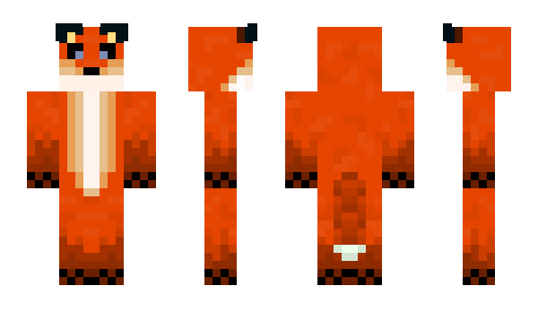 Minecraft skin shuriken_the_fox