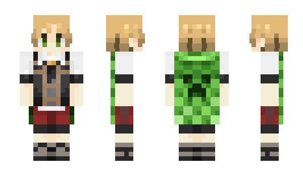 Minecraft skin Rudiu