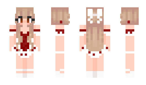 Minecraft скин по нику ItsMichela