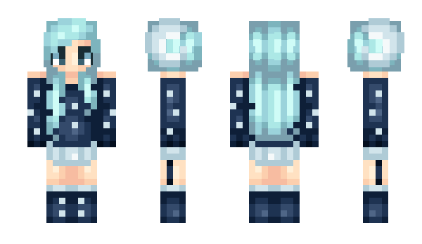 Minecraft skin Esdeath