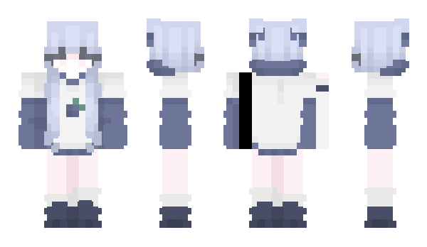 Minecraft скин по нику BlaubeerLP