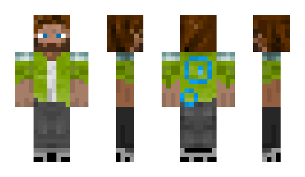 Minecraft skin MrBubble