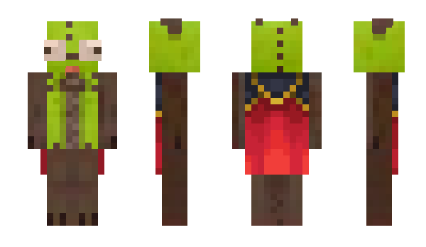 Minecraft skin BabyCreep