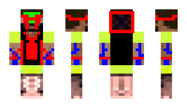 Minecraft skin ollybot3000