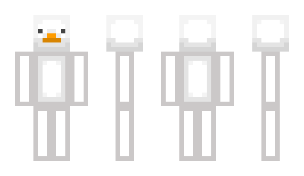 Minecraft скин по нику TheGooseplayz