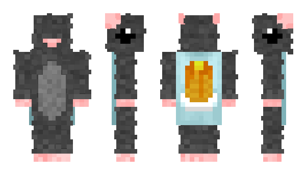 Minecraft skin Cowcute