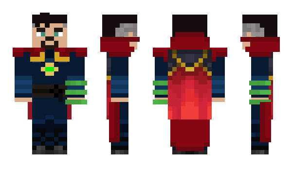 Minecraft skin DocStrange