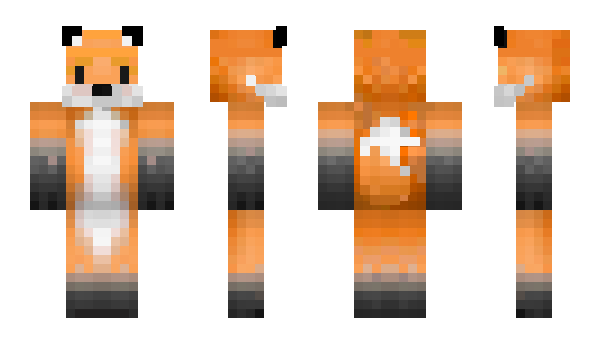 Minecraft skin fox9