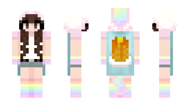 Minecraft скін по ніку M4ryBlueBerry
