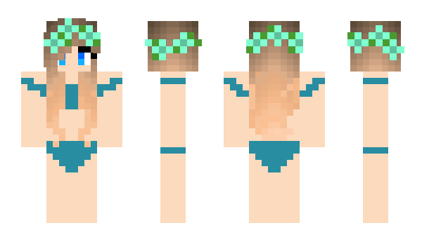 Minecraft skin KittyOfSnowBlade