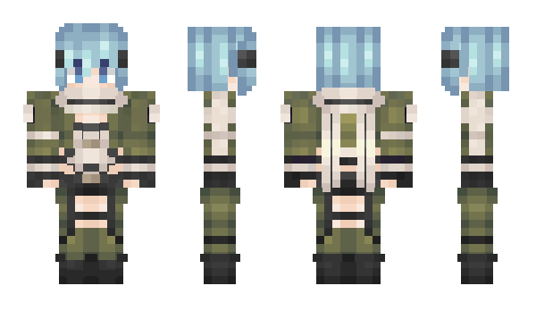 Minecraft skin alonethiswinter