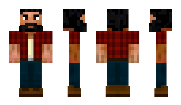 Minecraft skin Achab