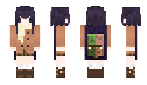 Minecraft skin Kunoichi