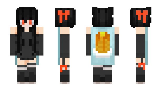 Minecraft скин по нику Morakari