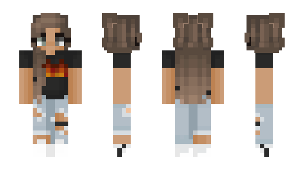 Minecraft skin Bobea