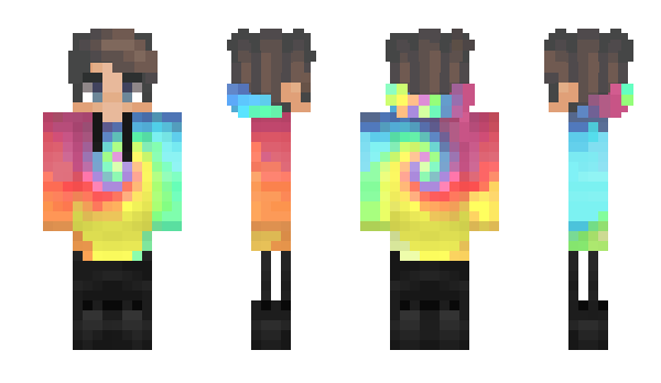 Minecraft skin DKTP