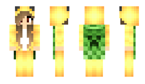 Minecraft skin Simbabwefighter