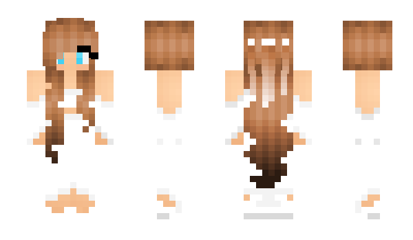 Minecraft skin AshyLady