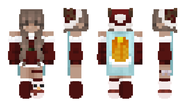 Minecraft скін по ніку Queenacy