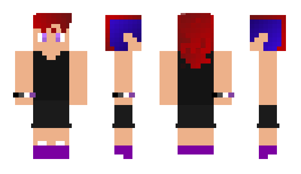 Minecraft skin CrimsonAspen