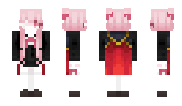 Minecraft skin Xiinn