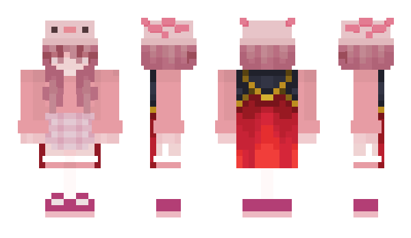 Minecraft skin Frishka