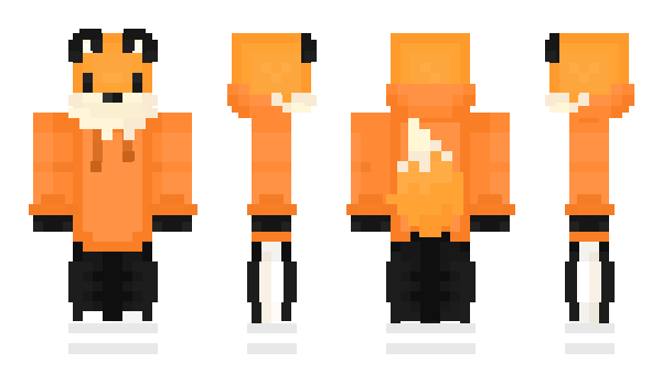 Minecraft скін по ніку FoxDeveloper