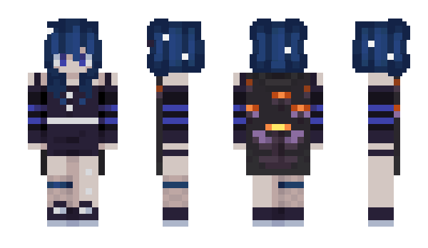 Minecraft скин по нику Abyssal_Princess
