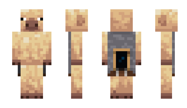 Minecraft skin Bemcik