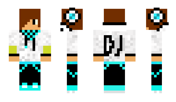 Minecraft skin VirtualDJ