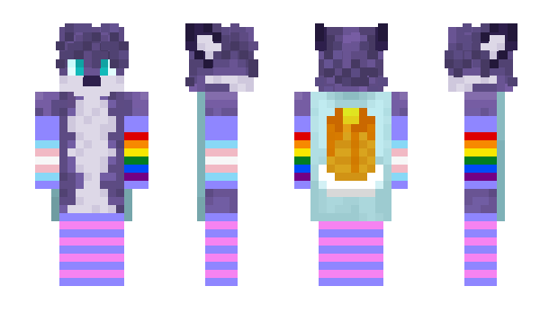 Minecraft скин по нику LazyB8B