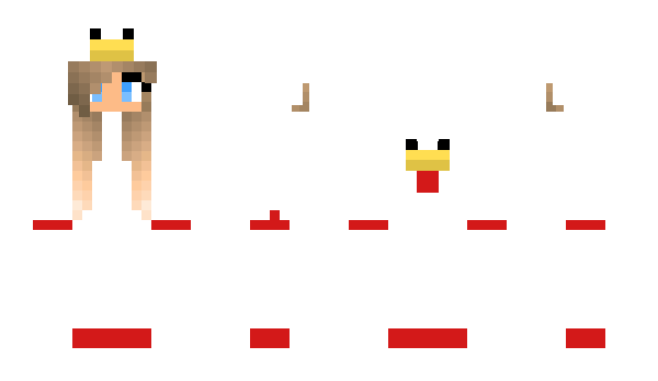 Minecraft скин по нику chickennugchar