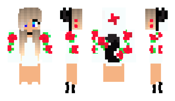 Minecraft skin KisaAlisa