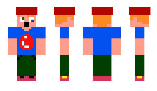 Minecraft skin CaptainRage