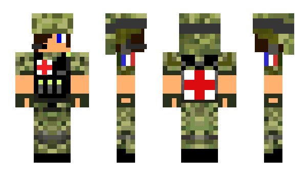 Minecraft skin lemilitaire