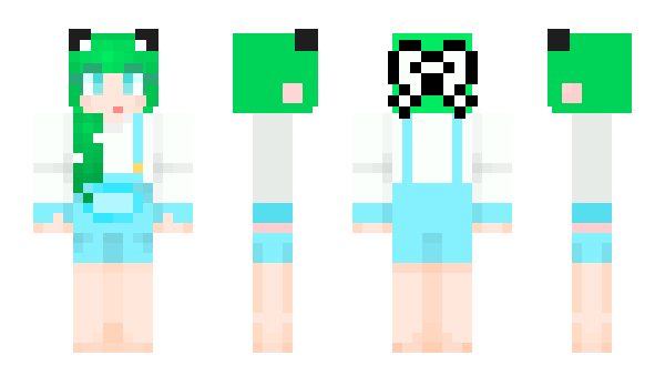 Minecraft скін по ніку Lghy