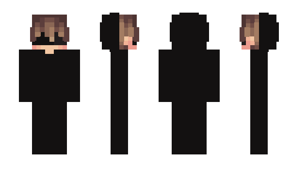 Minecraft skin Ponceau