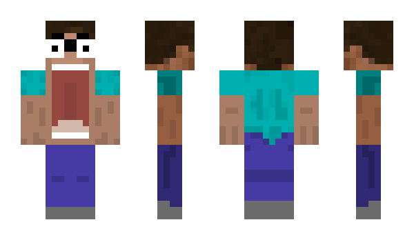 Minecraft skin camped