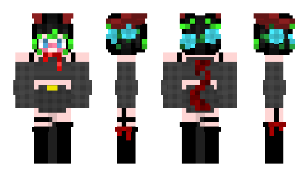 Minecraft skin KittenKujo