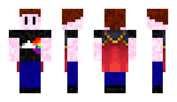 Minecraft skin Rwbkai