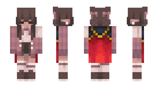 Minecraft skin zuzumis