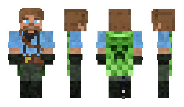 Minecraft skin CrashOfWorlds