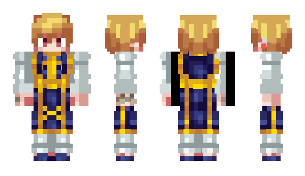 Minecraft skin Leeres