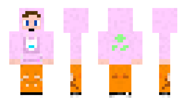 Minecraft skin carrotman