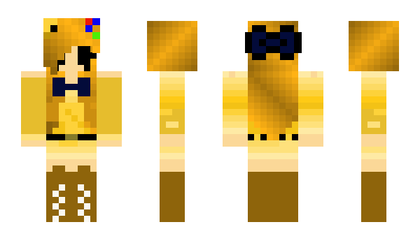 Minecraft skin GoldenFreddy23