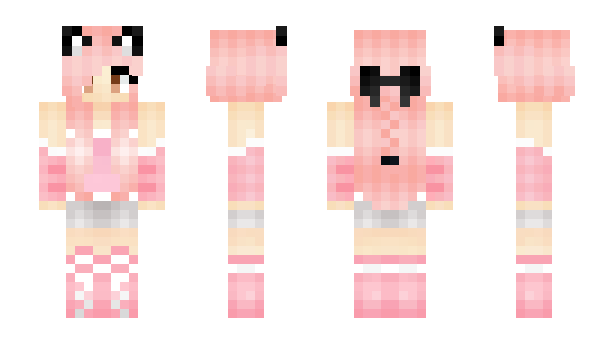 Minecraft скін по ніку Arisa_XoX