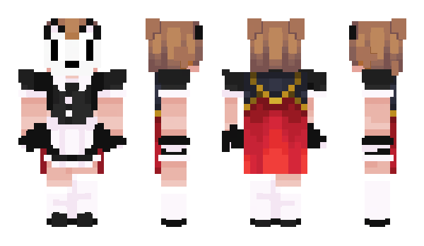 Minecraft skin Slapd